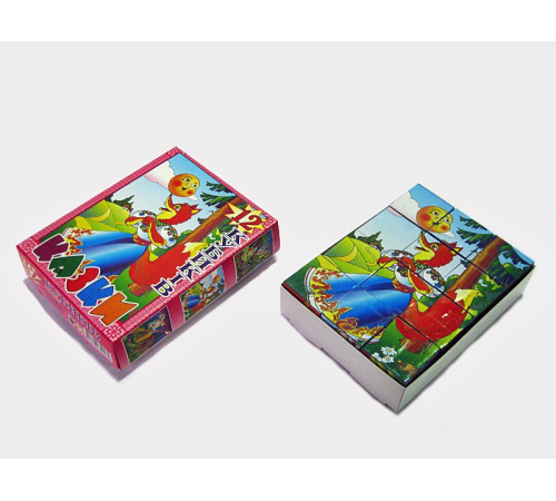 Кубики Казки малые "ЯУ" (4018)